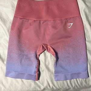 Gymshark ombré shorts